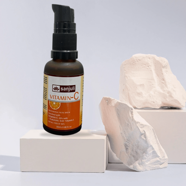 Sanjuli Vitamin C 20 % ( Hyluronic acid & Vit. E ) Face Serum - Image 4