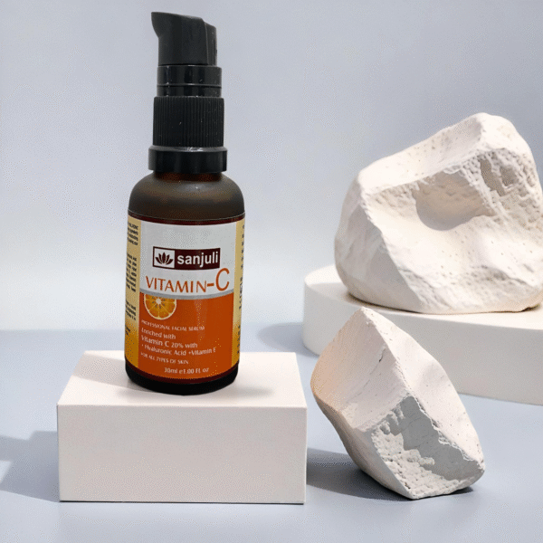 Sanjuli Vitamin C 20 % ( Hyluronic acid & Vit. E ) Face Serum - Image 5