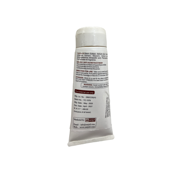 Sanjuli Anti Acne Face Wash - Image 2