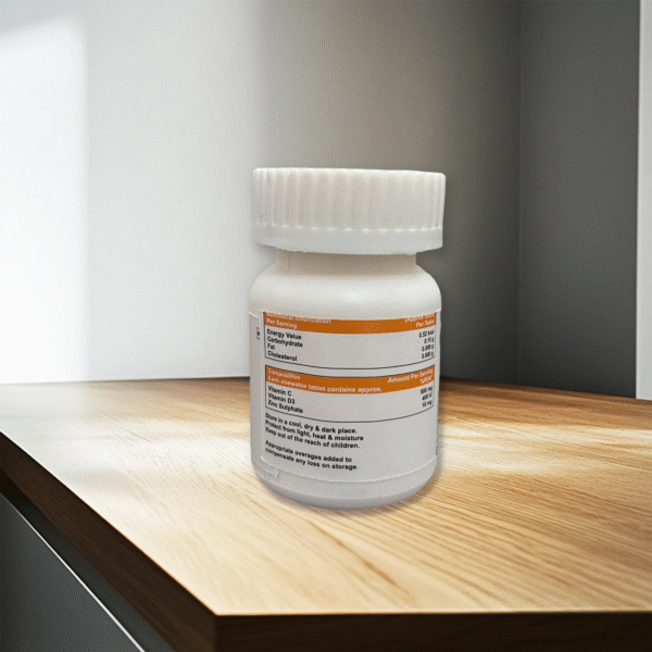 Sanjuli Vitamin C With Vitamin D and Zinc Sulphate tablets - Image 3