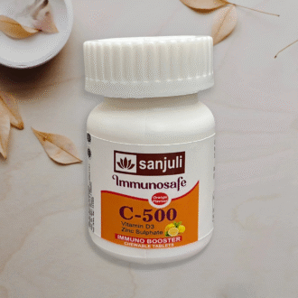 Sanjuli Vitamin C With Vitamin D and Zinc Sulphate tablets