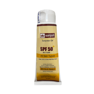 SPF 50 (sun screen gel) High UVA & UVB PROTECTION 60 gm