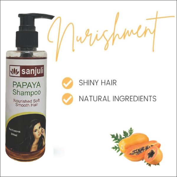 Papaya Shampoo (Soft Smooth Hair) 200 ml