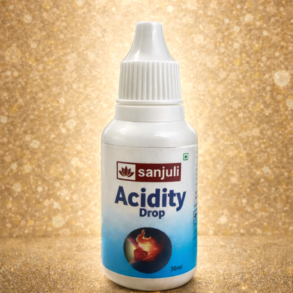 Sanjuli Acidity Drop – एडवांस हर्बल एसिडिटी एवं डाइजेस्टिव केयर फॉर्मूला | 30ml