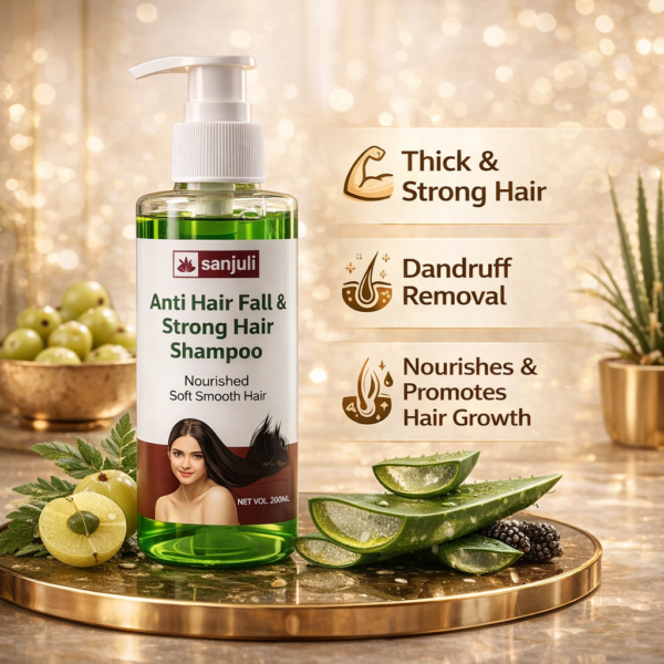 Sanjuli Anti Hair Fall & Strong Hair Shampoo 200 ML | Get Strong, Thick & Long Hair