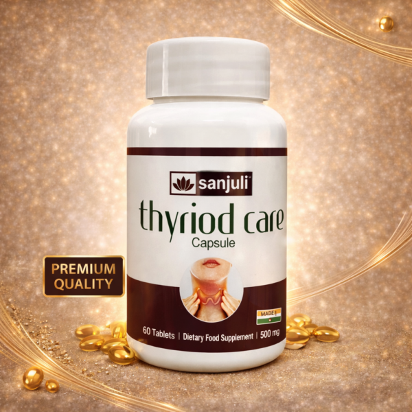 Sanjuli Thyro Care Capsules – Advanced Herbal Thyroid Support Formula\60cap.