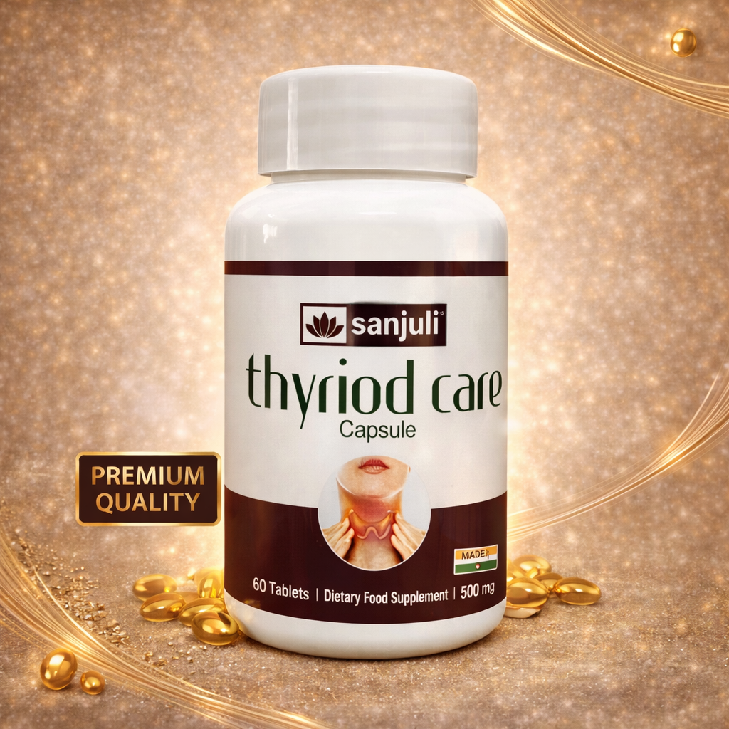 Sanjuli Thyro Care Capsules – Advanced Herbal Thyroid Support Formula\60cap.
